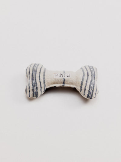 Pintu Alma Bone Toy - Blue Stripes