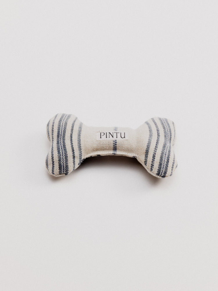 Pintu Alma Bone Toy - Blue Stripes