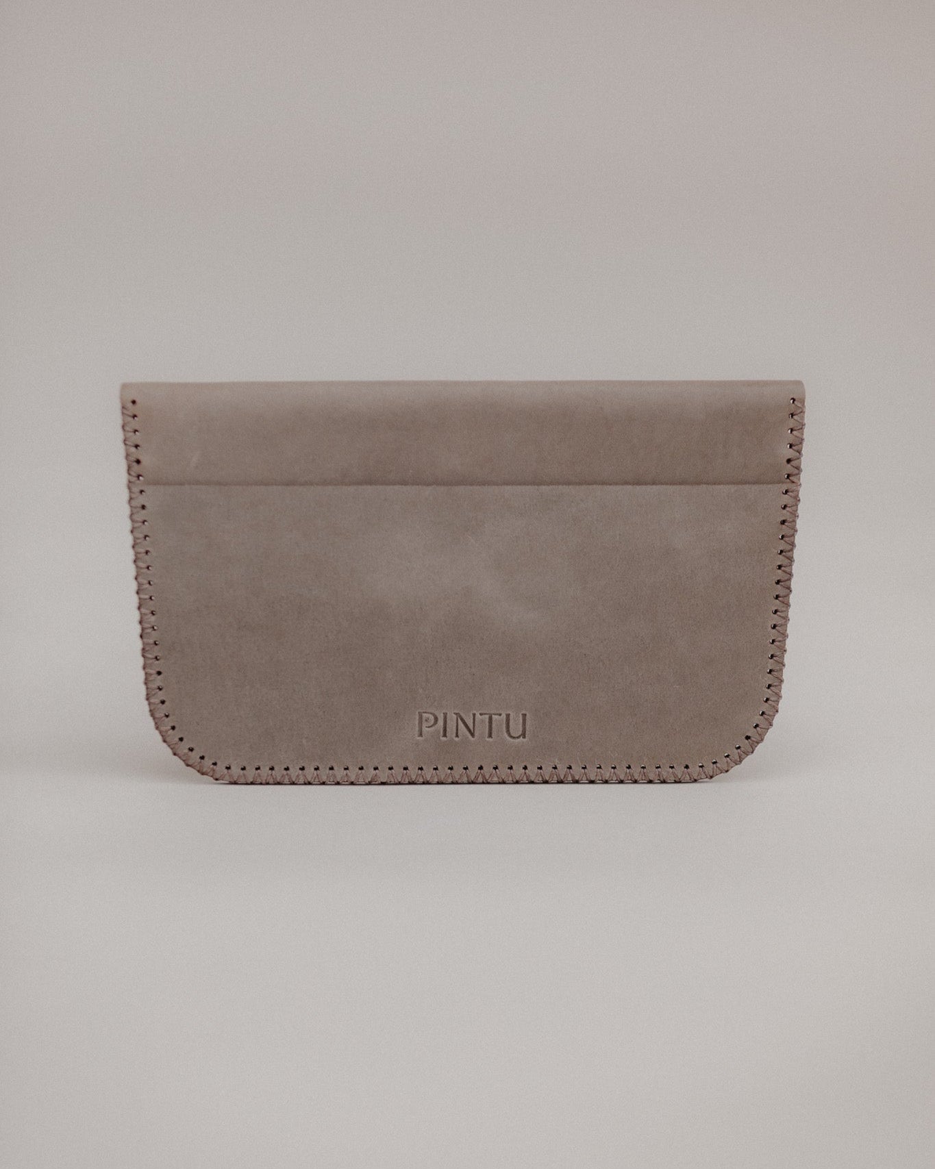 Pintu Large Pouch Grey Back