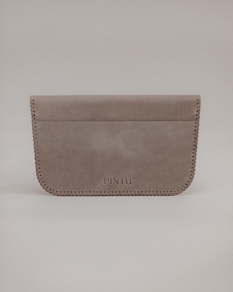 Pintu Large Pouch Grey Back