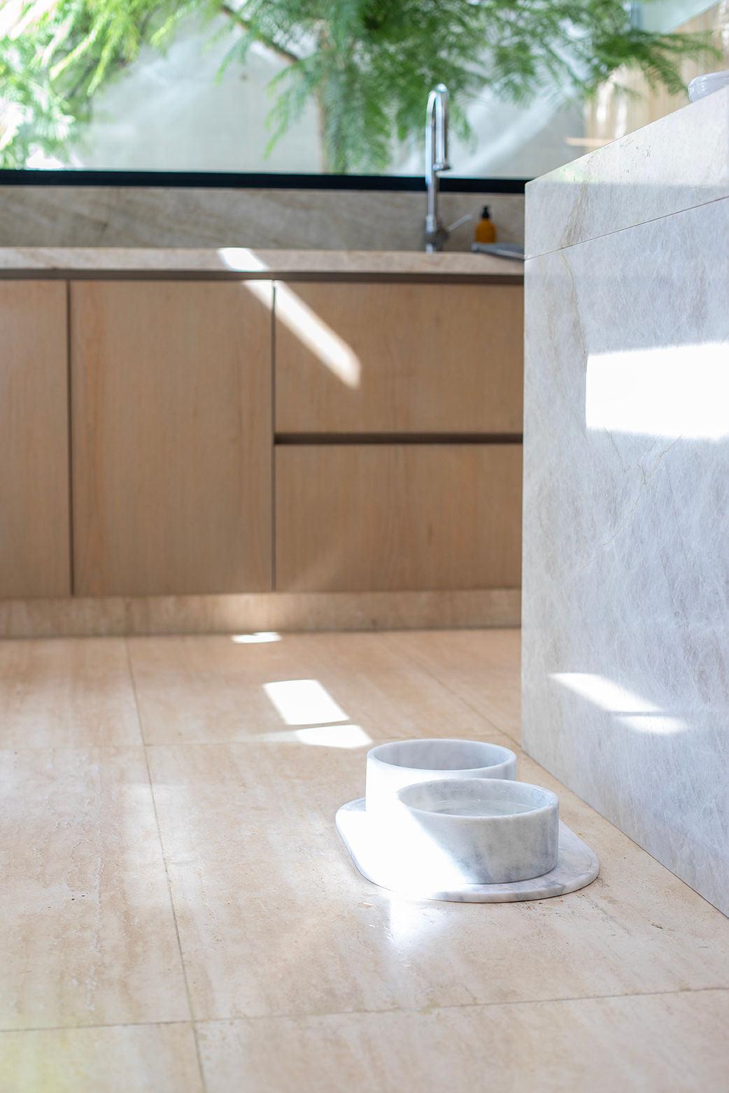 Dog Bowl - Arctic White - Pintu