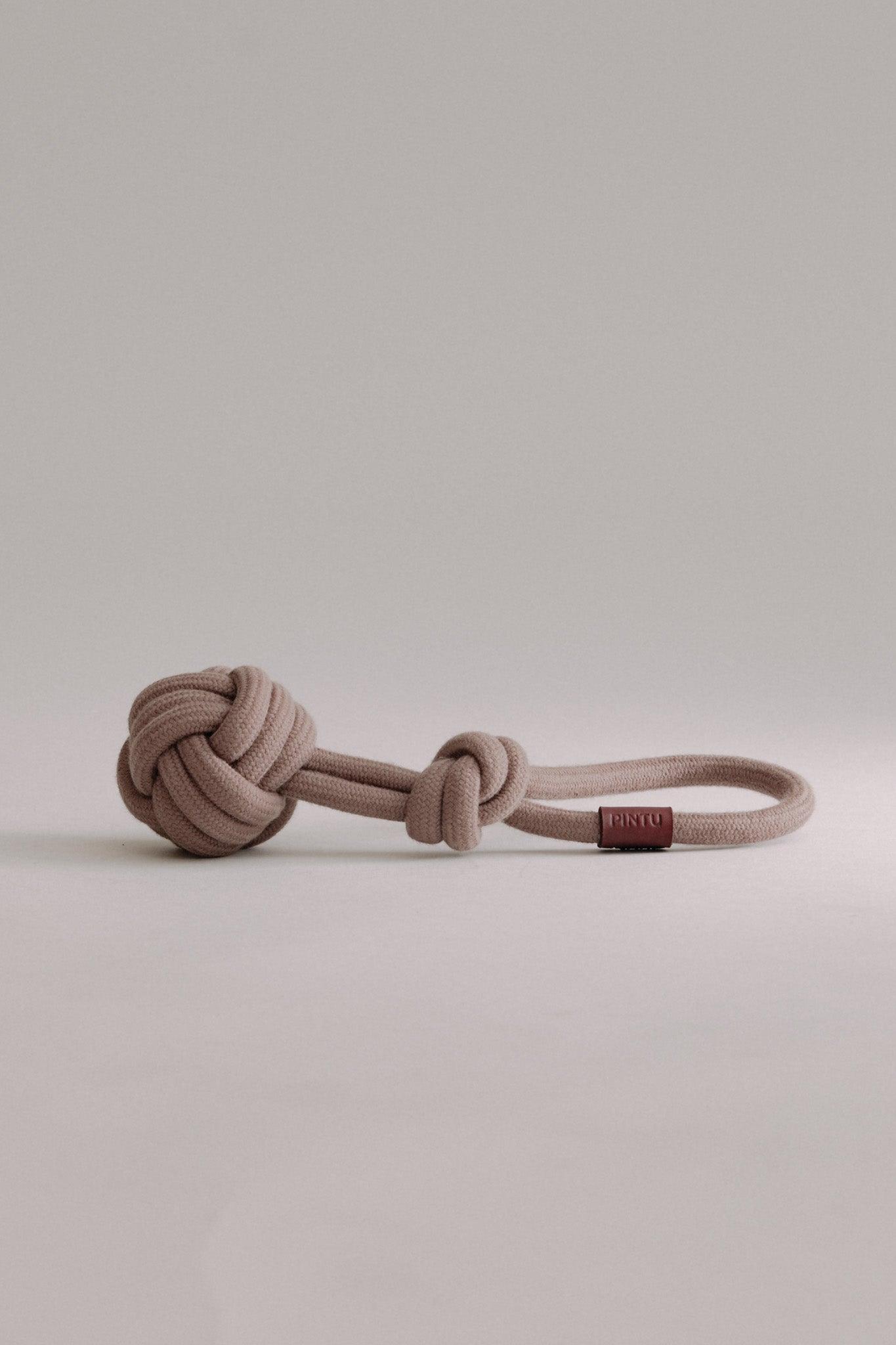 Pintu Dog Rope Toy - Brown/Cherry - Pintu
