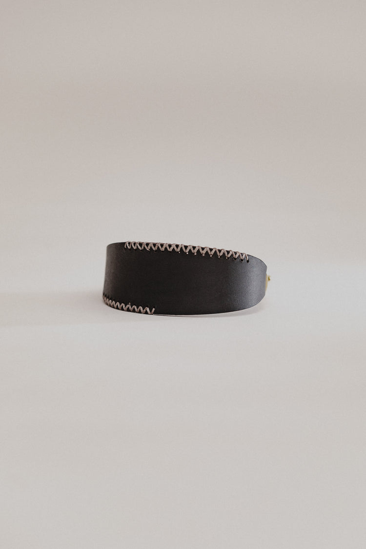 Dog Collar Viento - Black/Taupe - Pintu
