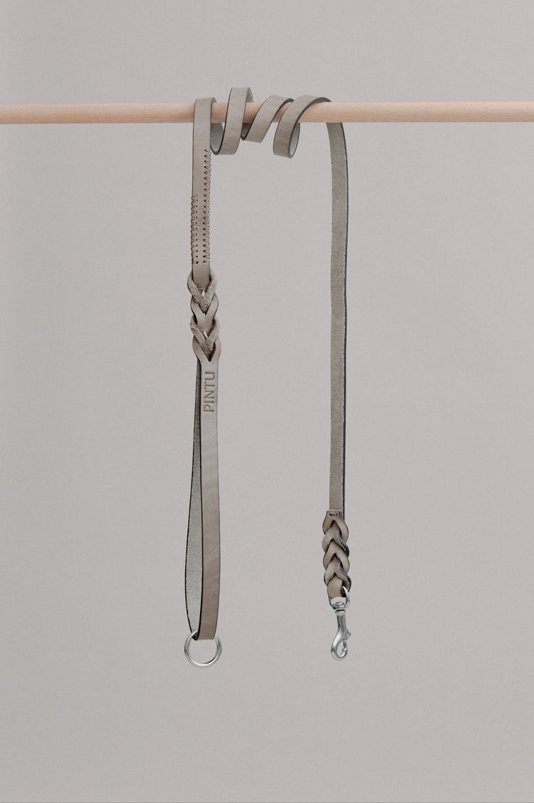 Dog Leash Lumas - Grey/Brown - Pintu