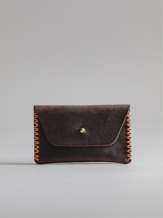 Pintu Small Pouch - Chocolate/Orange