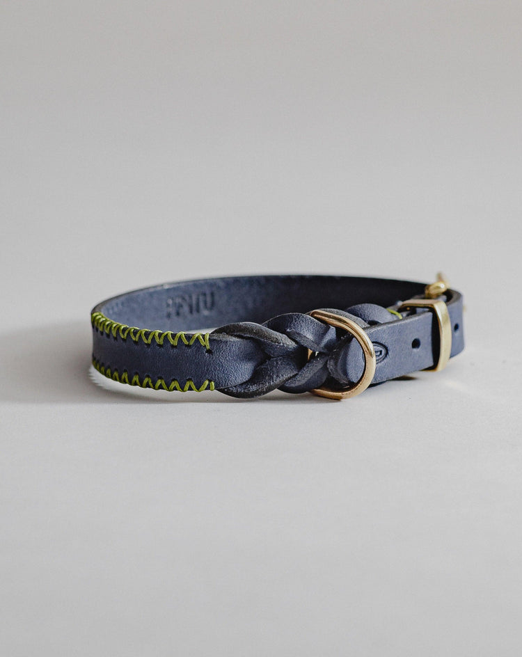 Dog Collar Atlas - Navy/Green - Pintu