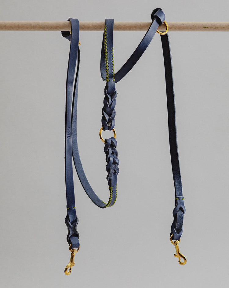 Dog Leash Lumas Adjustable - Navy - Pintu