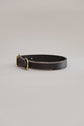 Dog Collar Porthos - Black/Taupe - Brass