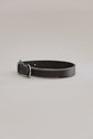 Dog Collar Porthos - Black/Taupe - Stainless Steel