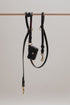 Dog Leash Lumas Adjustable - Black/Bordeaux - Brass