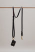 Dog Leash Lumas Black/Bordeaux Brass