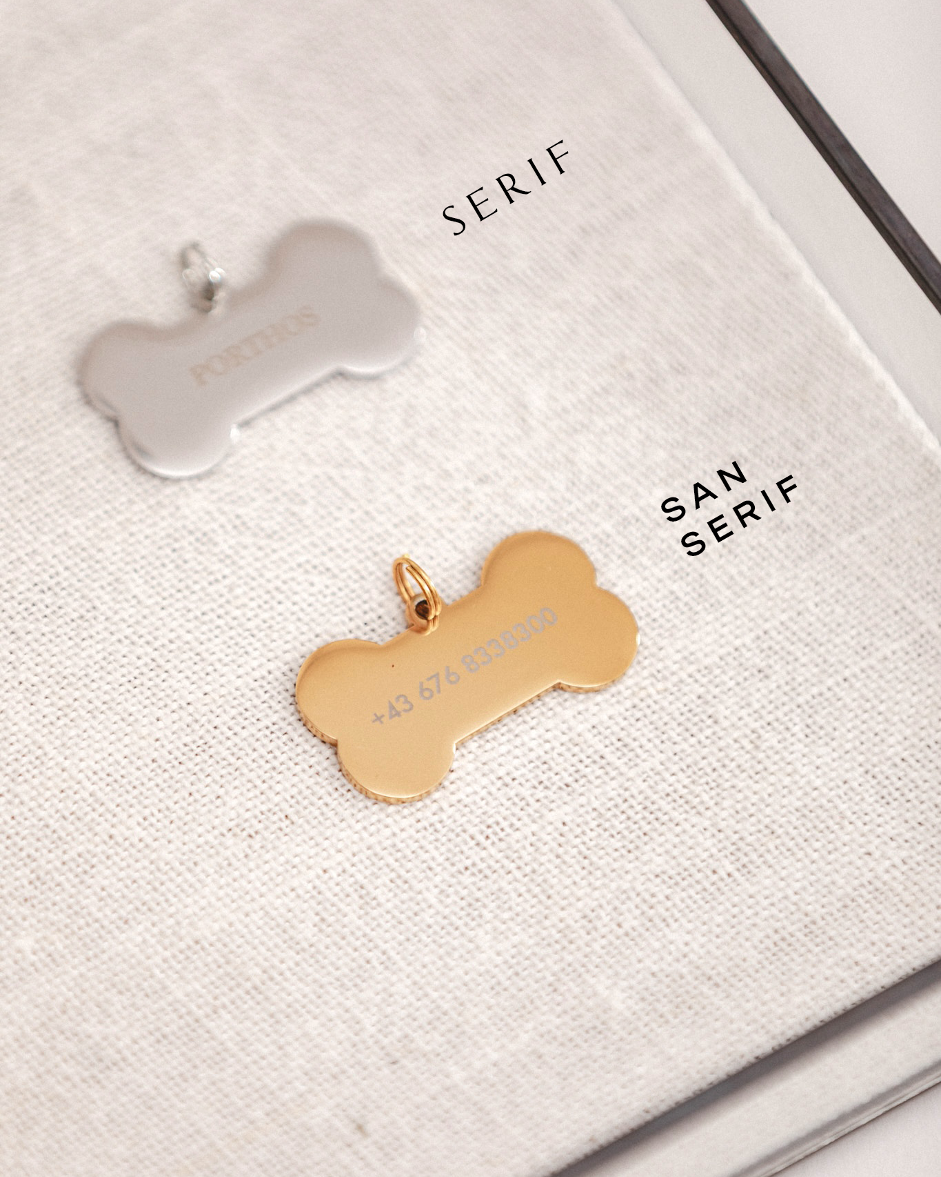 Dog Tag Font Options