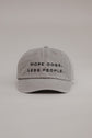 More Dogs, Less People Cap - Vintage Grey