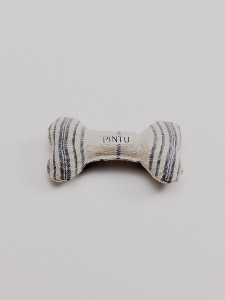 Pintu Alma Bone Toy - Blue Stripes