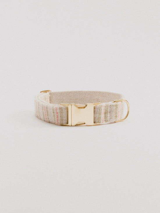 Pintu Alma Collar - Red & Green Stripes