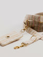 Pintu Alma Leash - Red & Green Stripes 