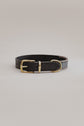Pintu Dog Collar Porthos - Black/Taupe - Brass