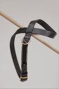 Pintu Dog Harness Flynn - Black/Taupe - Brass