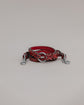 Pintu Double Dog Leash Extension Cherry Stainless Steel