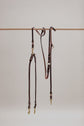 Pintu Double Dog Leash Extension Chocolate