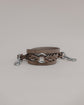 Pintu Double Dog Leash Extension Grey Stainless Steel