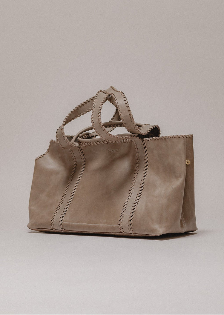 Pintu Solsticio Dog Shopper Grey Back