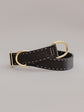 Pintu Dog Collar Bosque - Black - Brass