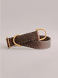 Pintu Dog Collar Bosque - Chocolate - Brass