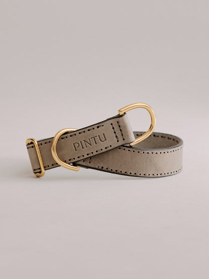 Pintu Dog Collar Bosque - Grey - Brass