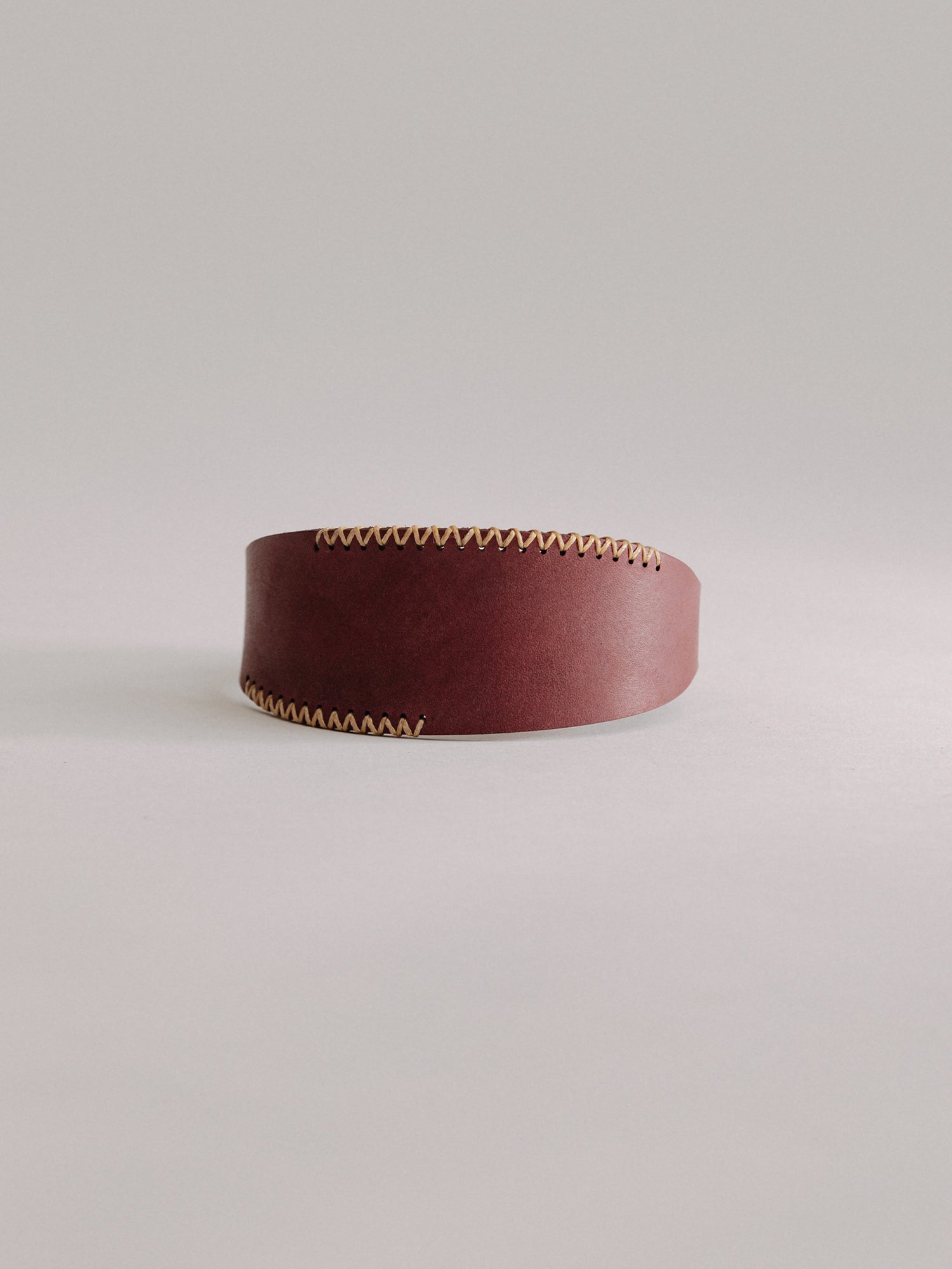 Pintu Dog Collar Viento - Cherry/Gold