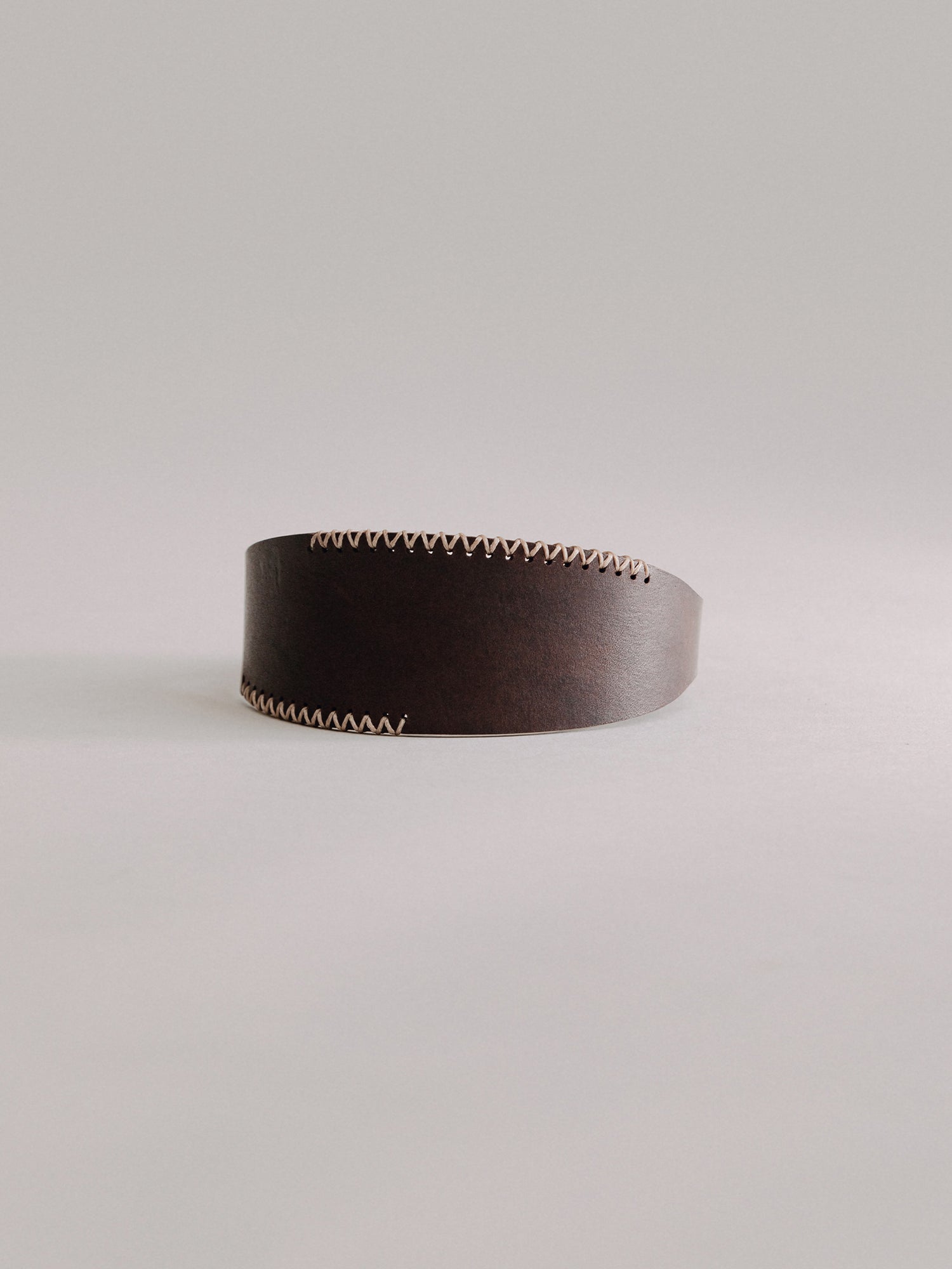 Pintu Dog Collar Viento - Chocolate/Grey