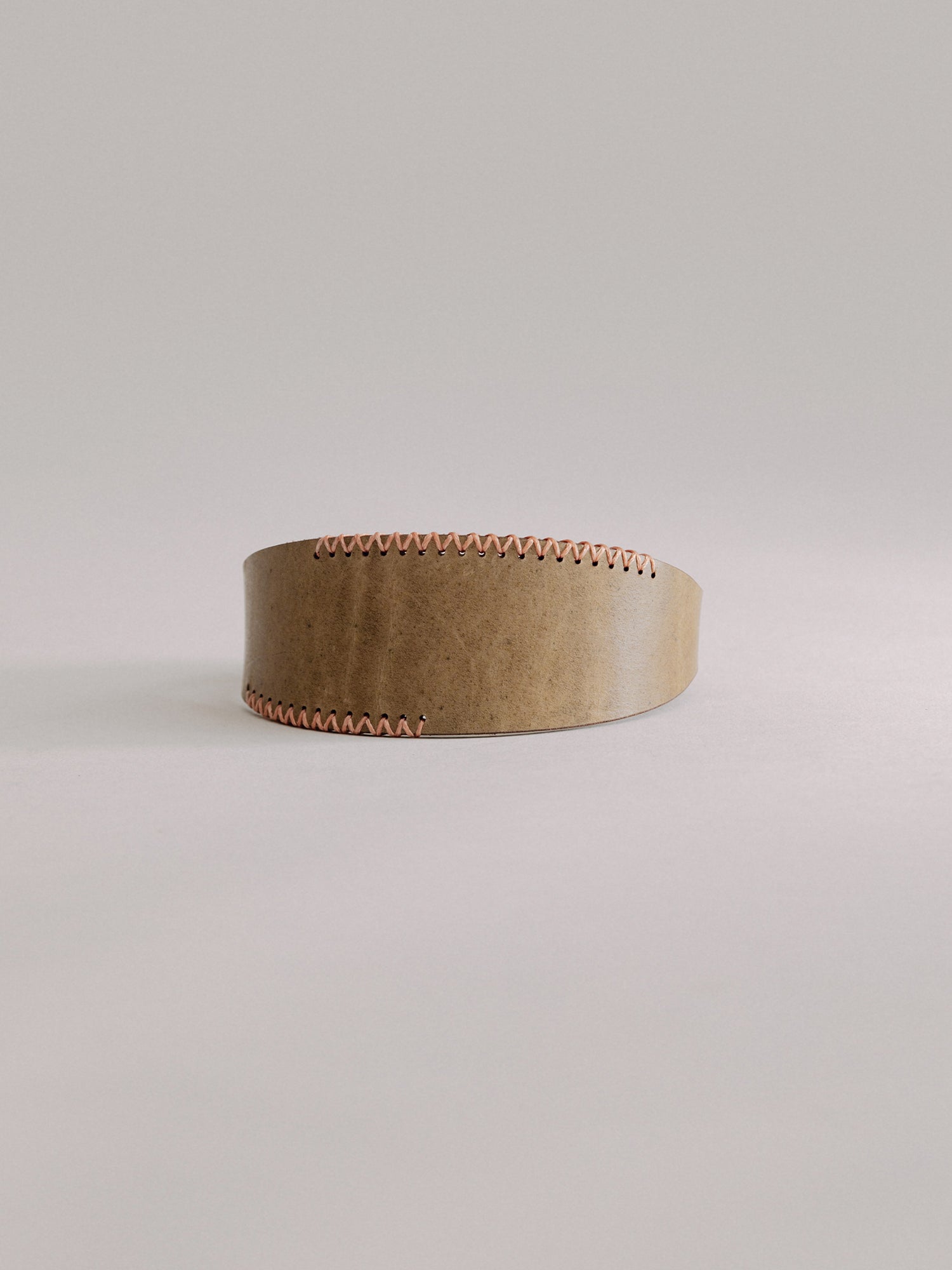 Pintu Dog Collar Viento - Olive/Coral