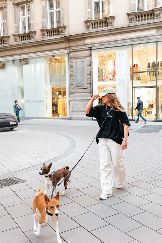 Hundeleinenverlängerung für zwei Hunde