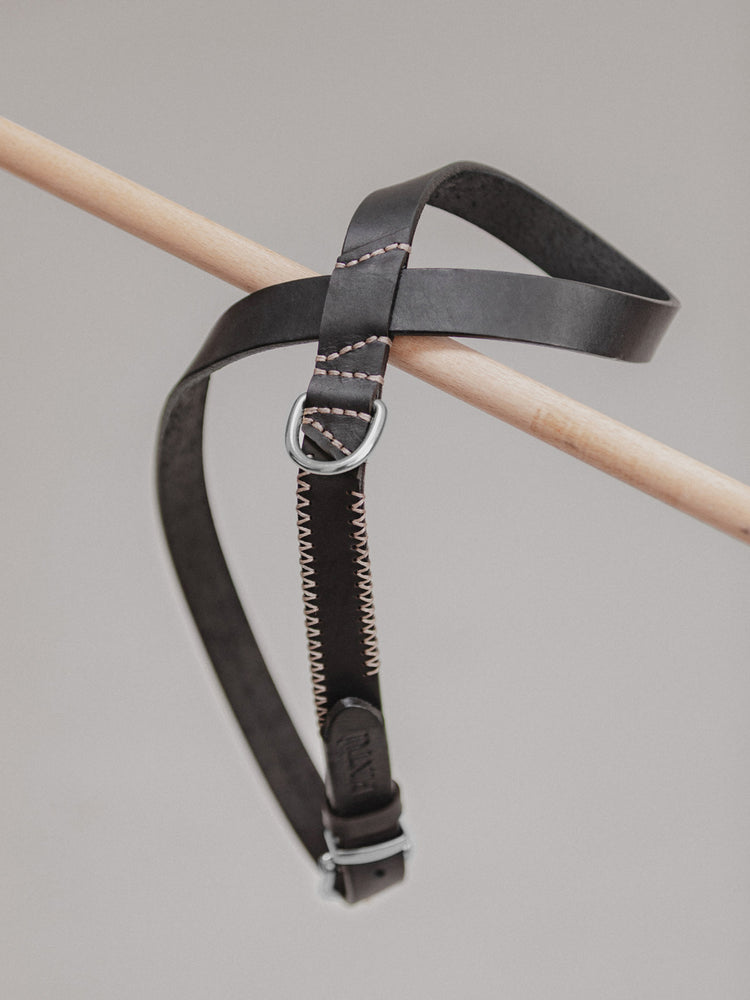 Pintu Dog Harness Flynn - Black/Taupe - Stainless Steel