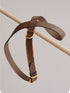 Pintu Dog Harness Flynn - Chocolate/Orange - Brass