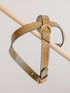 Pintu Dog Harness Flynn - Olive/Taupe - Brass