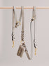 Pintu Dog Leash Lumas Adjustable - Grey/Brown - Brass