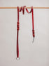 Pintu Dog Leash Lumas - Cherry/Pink - Stainless Steel