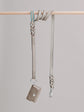 Pintu Dog Leash Lumas - Grey/Turqouise - Stainless Steel