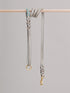 Pintu Dog Leash Lumas - Grey/Turqouise - Brass
