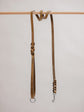 Pintu Dog Leash Lumas - Olive/Taupe - Stainless Steel
