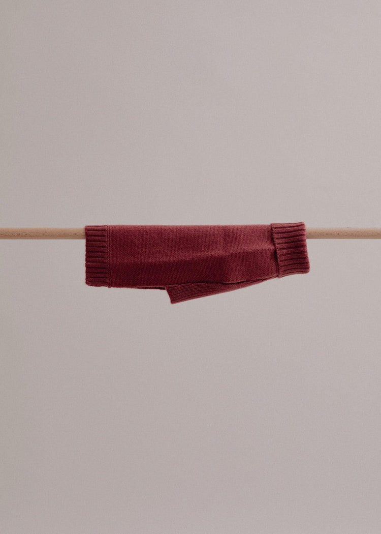 Cashmere Dog Pullover - Cherry - Pintu