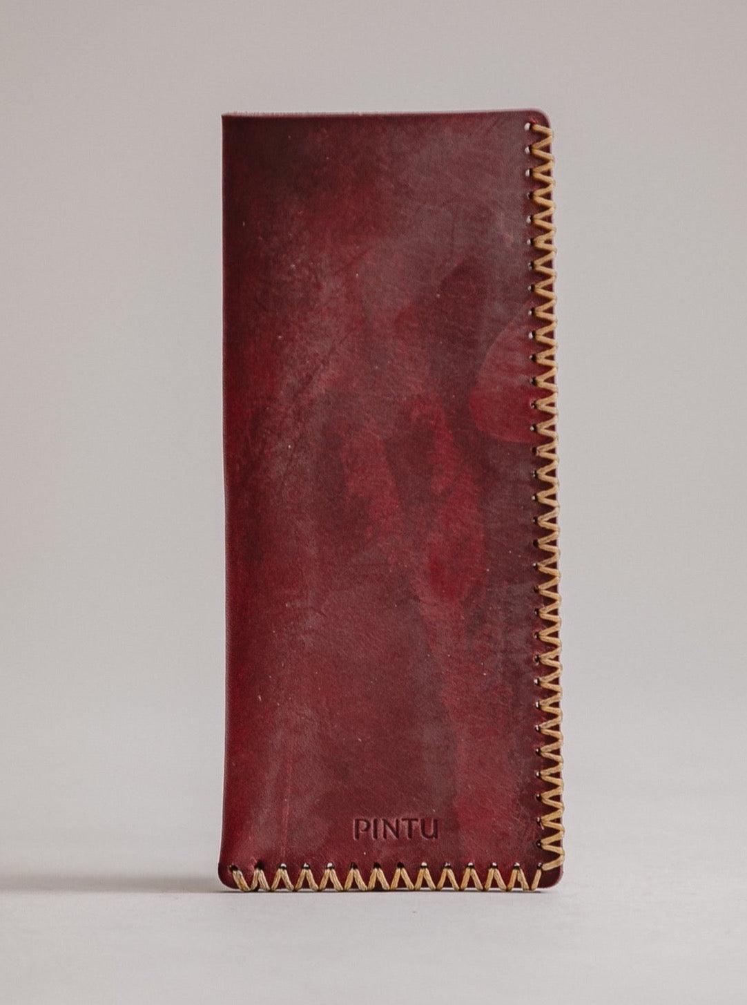 Eyewear Case - Cherry/Gold - Pintu