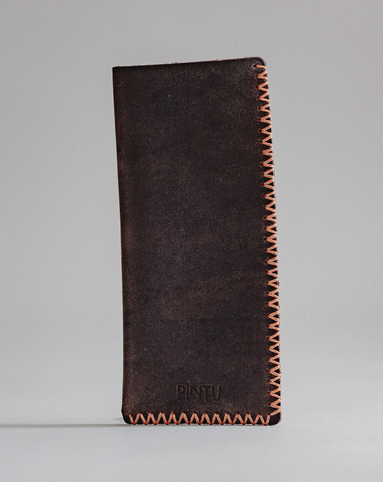 Eyewear Case - Chocolate/Orange - Pintu