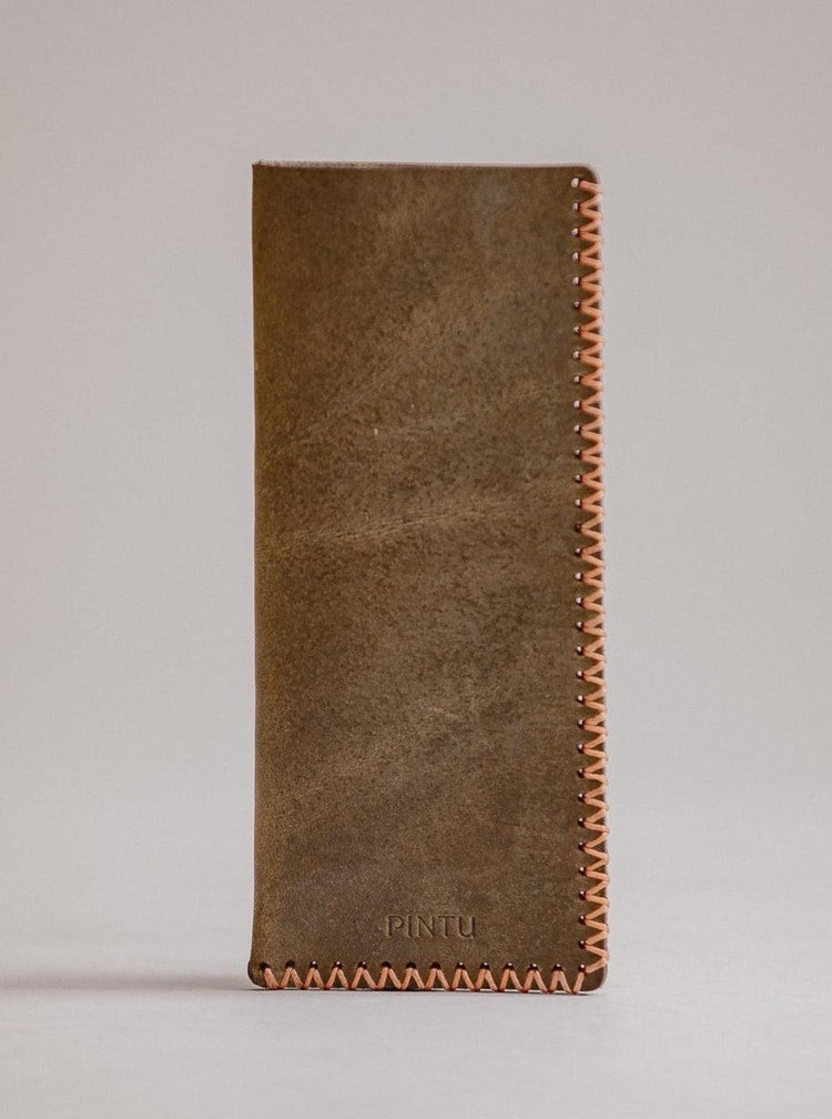 Eyewear Case - Olive/Coral - Pintu