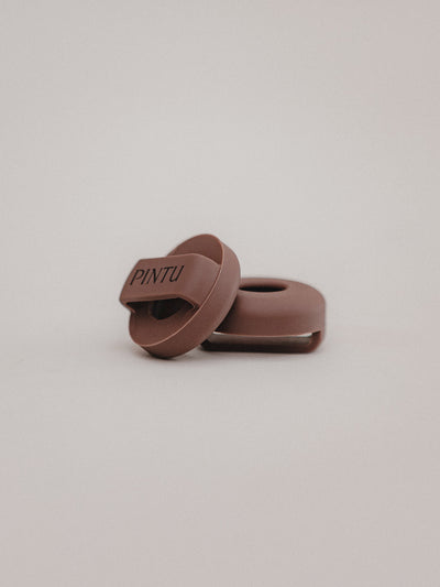 Pintu Air Tag Holder - Chocolate