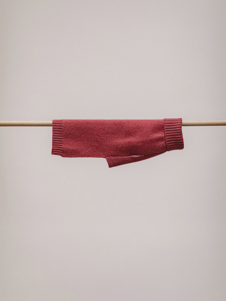 Pintu Cashmere Pullover - Cherry
