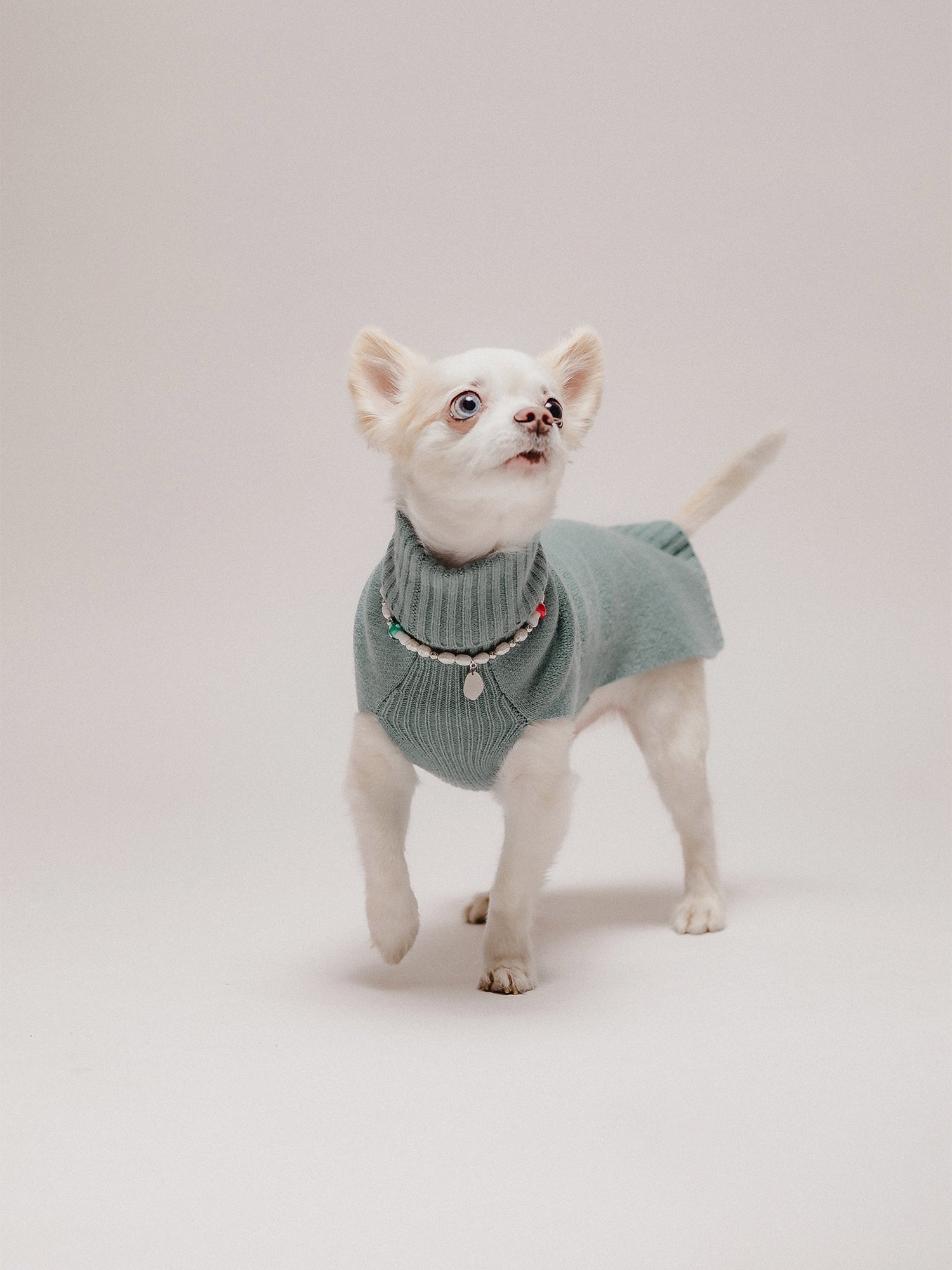 Pintu Cashmere Pullover - Stone Blue