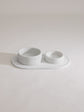 Pintu Dog Bowl Tray - Arctic White