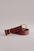 Dog Collar Bosque - Cherry/Gold - Brass - Pintu